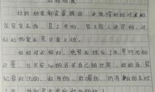 难忘妈妈的疼爱作文三百字